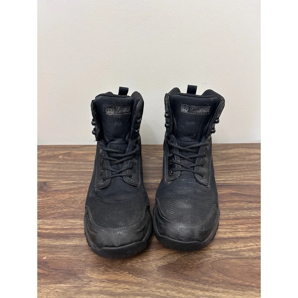 Tactical Performance Mens 10D Black Waterproof Work Boots FWTPWR8019 Tactical